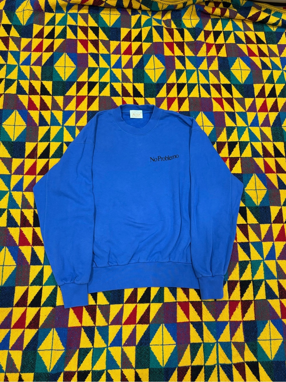 Box #8 ARIES NO PROBLEM SWEATSHIRTS Size: M Men Blue